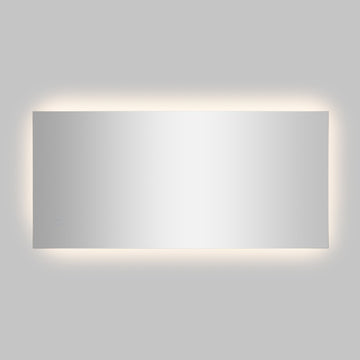 Nora Rectangular Frameless Anti-Fog Aluminum Back-lit Tri-color LED Bathroom Vanity Mirror with Smart Touch Control - JONATHAN Y